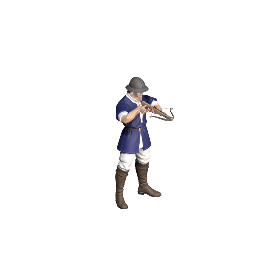 Downward shot, a 900 × 900 Blender still