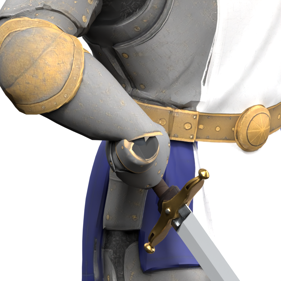 Wrist close-up from the earlier defence draft, rendered in Blender