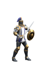 Seven-frame attack from the body/head draft, rendered in Blender; excludes the latest shoulder trial and is not game footage