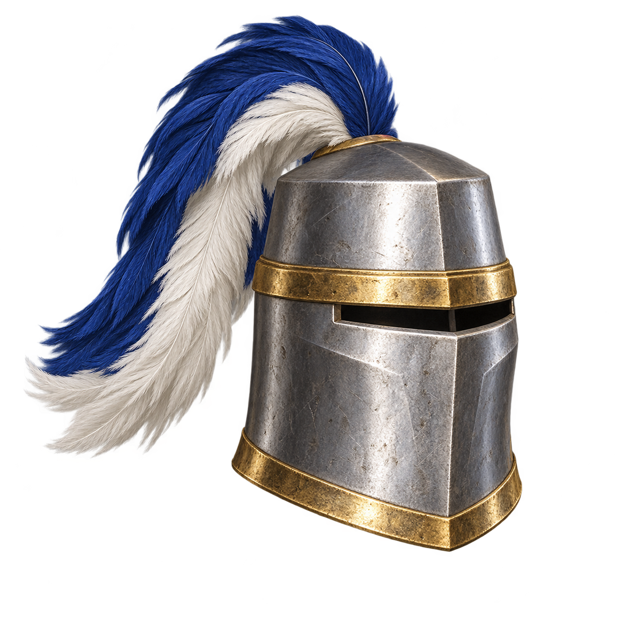 Isolated helmet reference generated with built-in imagegen and sent to Meshy; not a 3D render
