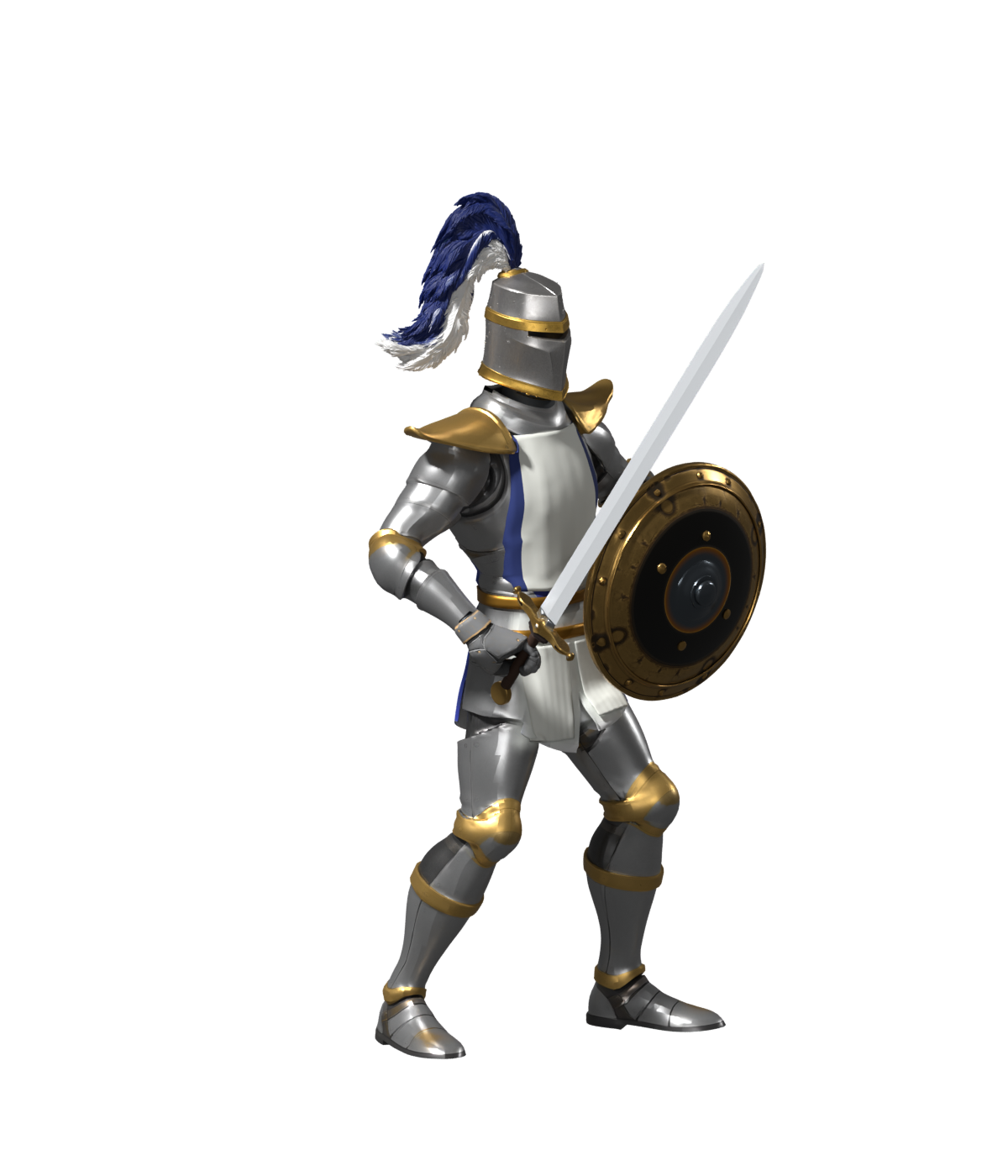 Current Crusader study, 1200 × 1400 Blender still; unaccepted and not installed