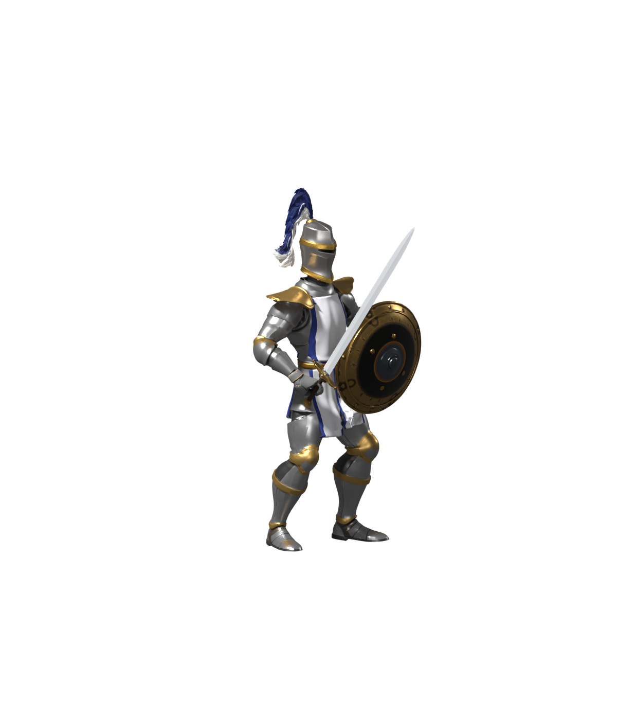 First stance trial, actual Blender still; not adopted