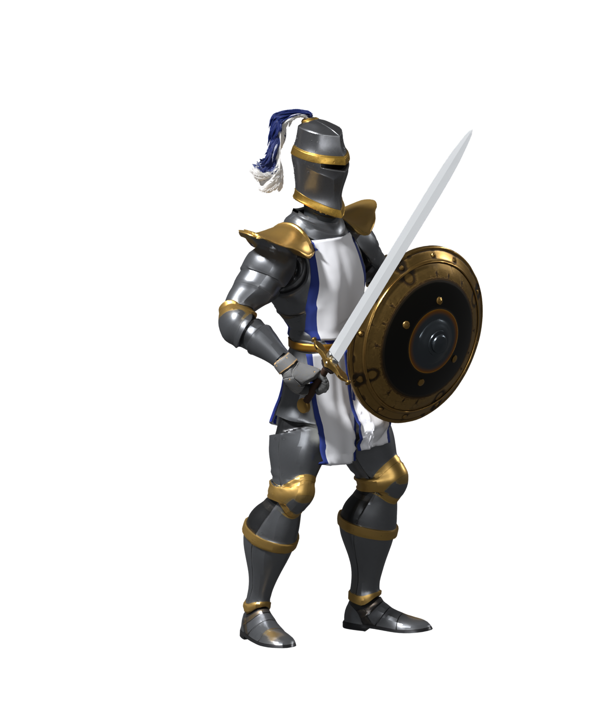 Intermediate crest-only trial, actual Blender still; not adopted
