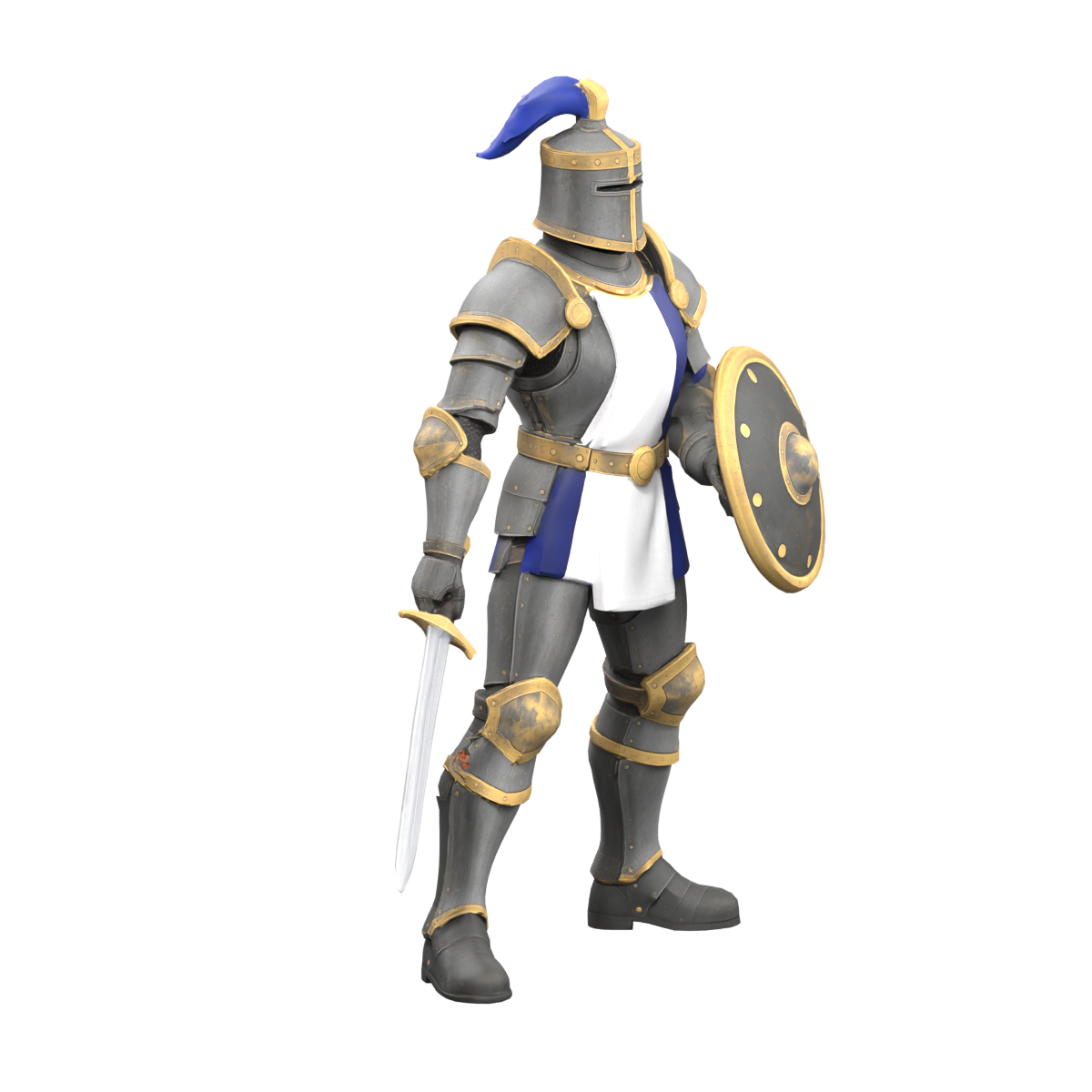 Actual 1200-pixel Blender render of the new Meshy model, unrigged and not installed