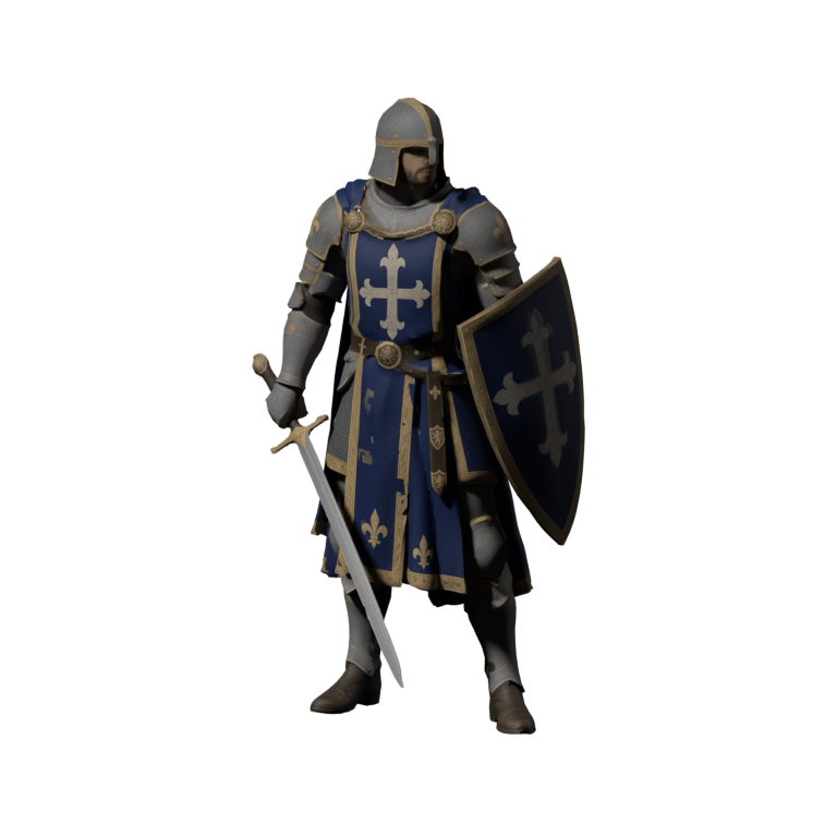 Rejected Crusader design, actual Blender render