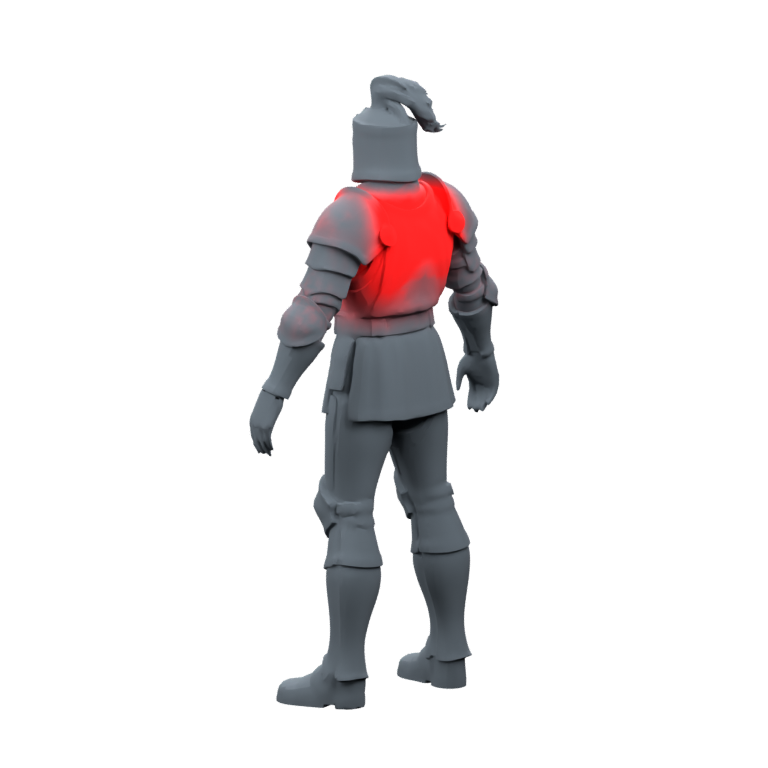 Diagnostic red indicates larger weight changes