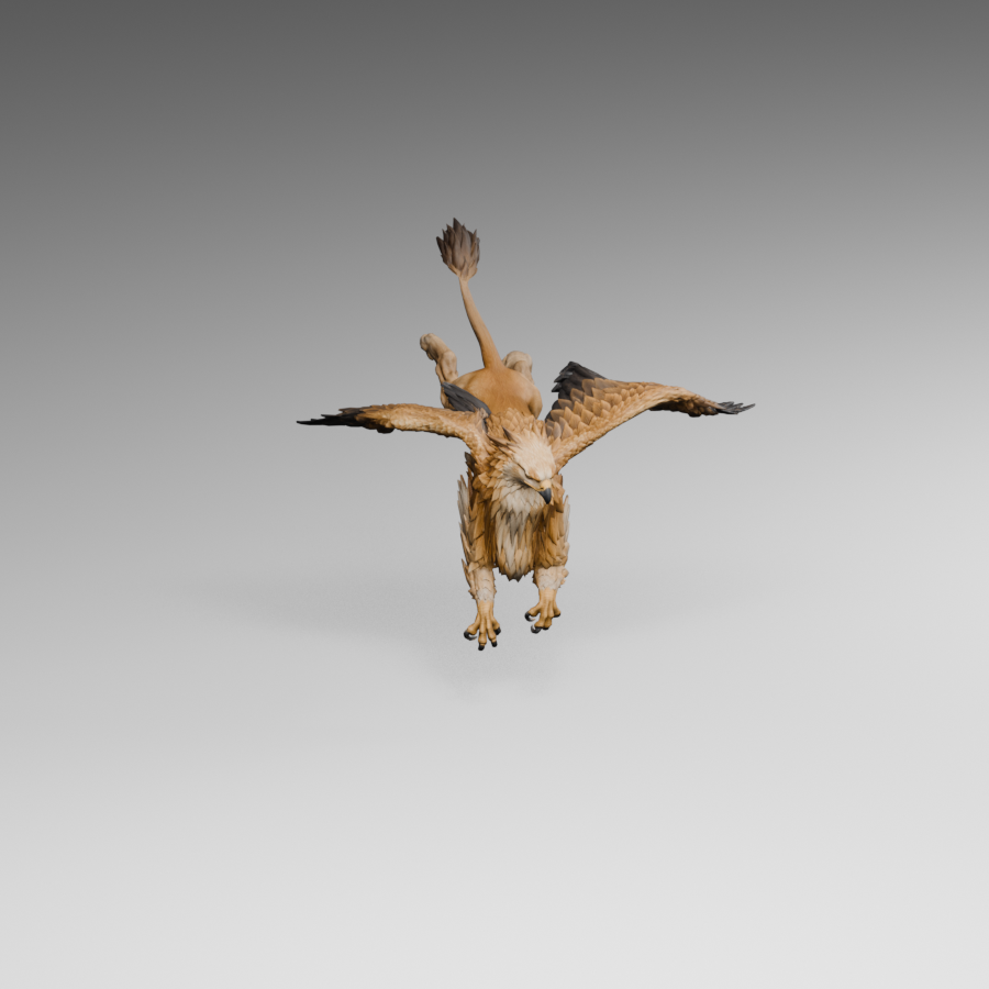 Downward attack draft; dive angle and claw reach remain under review
