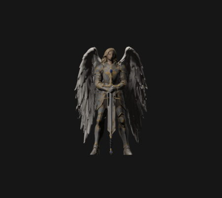 Archangel independent-sword flight, wing peak