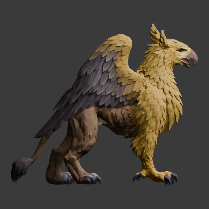 Griffin wing idle, side review