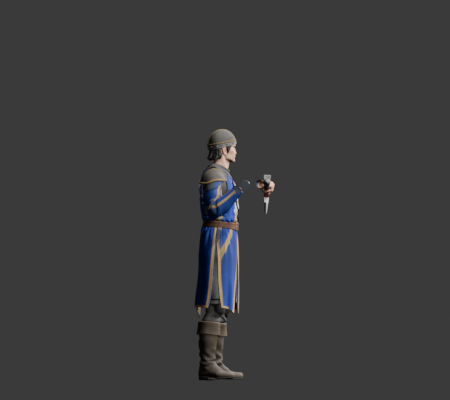 Halberdier original Meshy halberd, side contact review