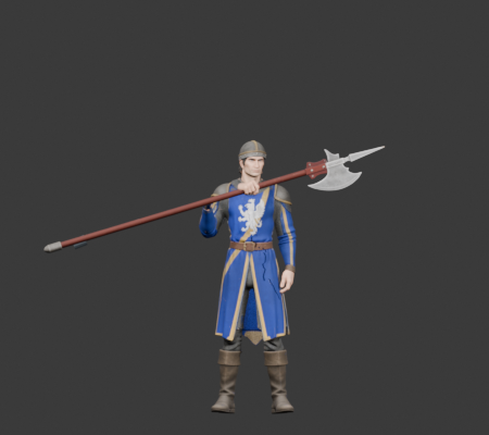 Halberdier defence peak