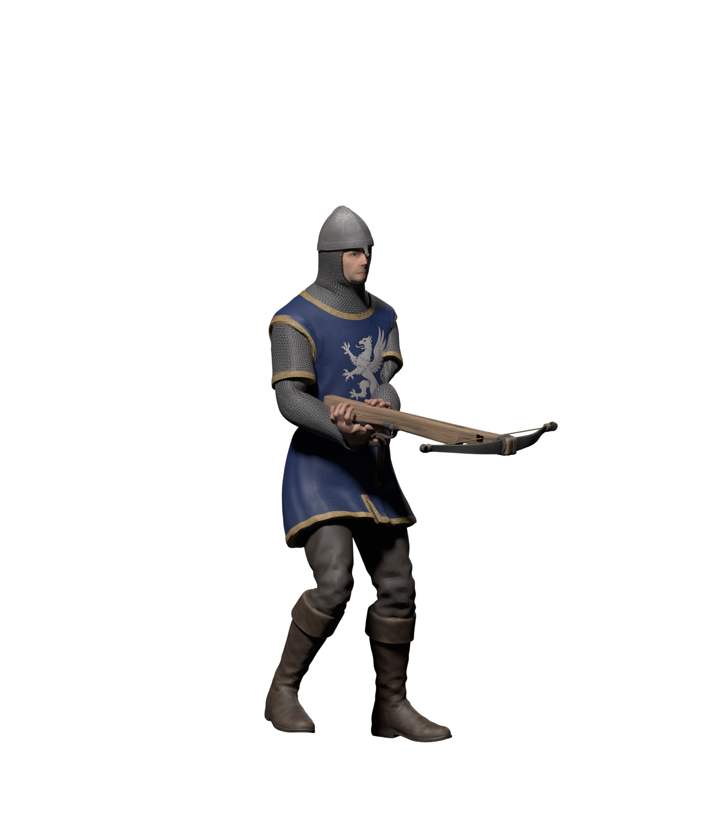 Walking candidate, a 1400×1600 Blender still