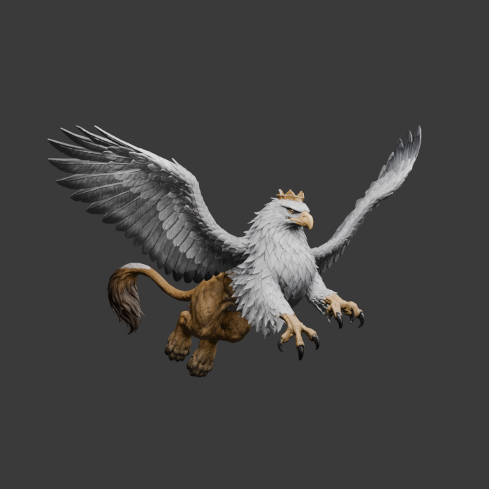 Royal Griffin flight palette, oblique review
