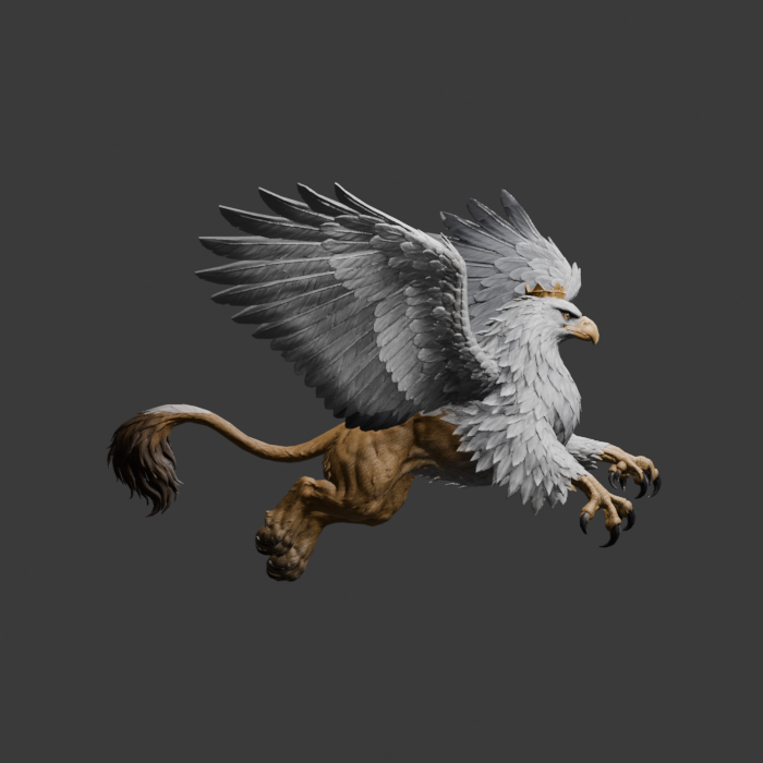 Royal Griffin flight palette, side review