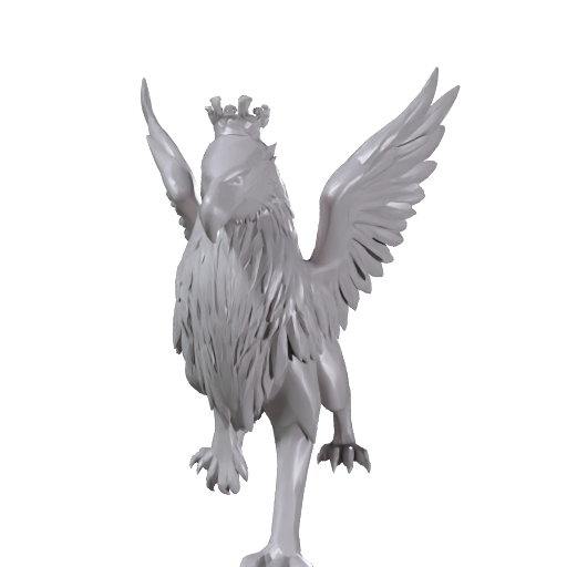 Rejected Royal Griffin text-to-3D preview