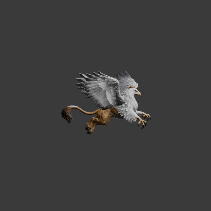Royal Griffin MOVING high-wing frame, side review