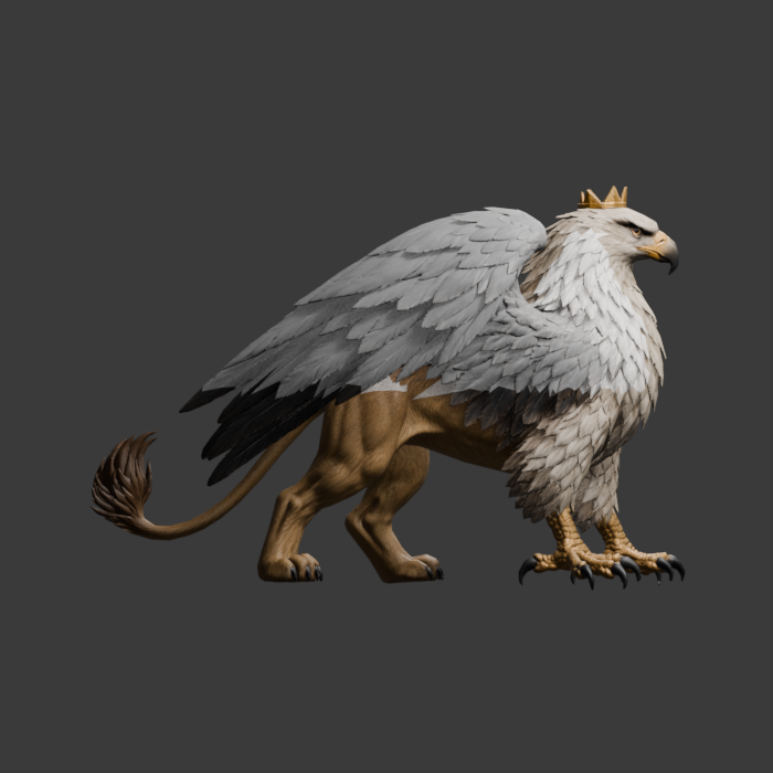 Royal Griffin corrected palette, side review