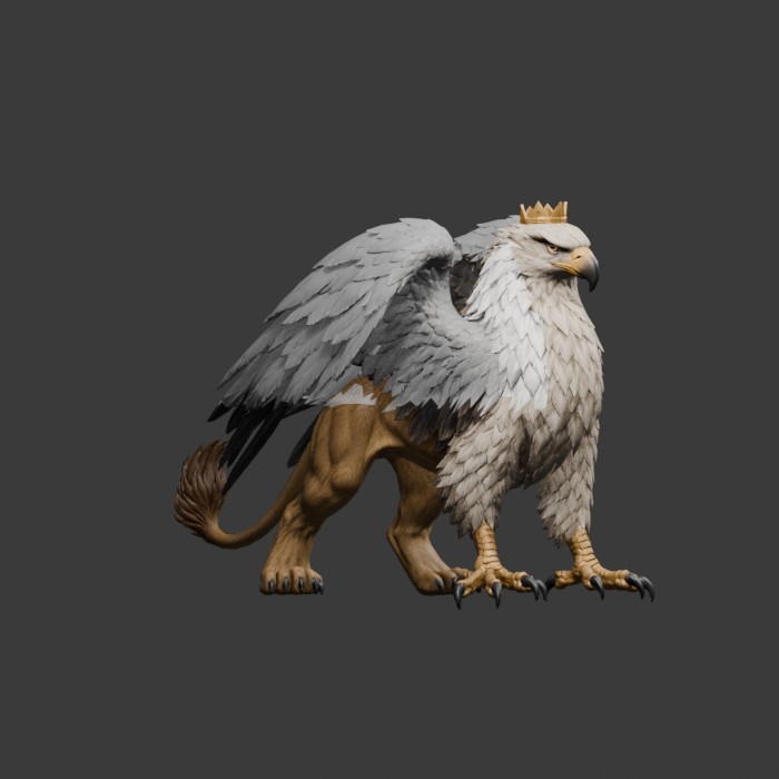 Royal Griffin idle wings, oblique review