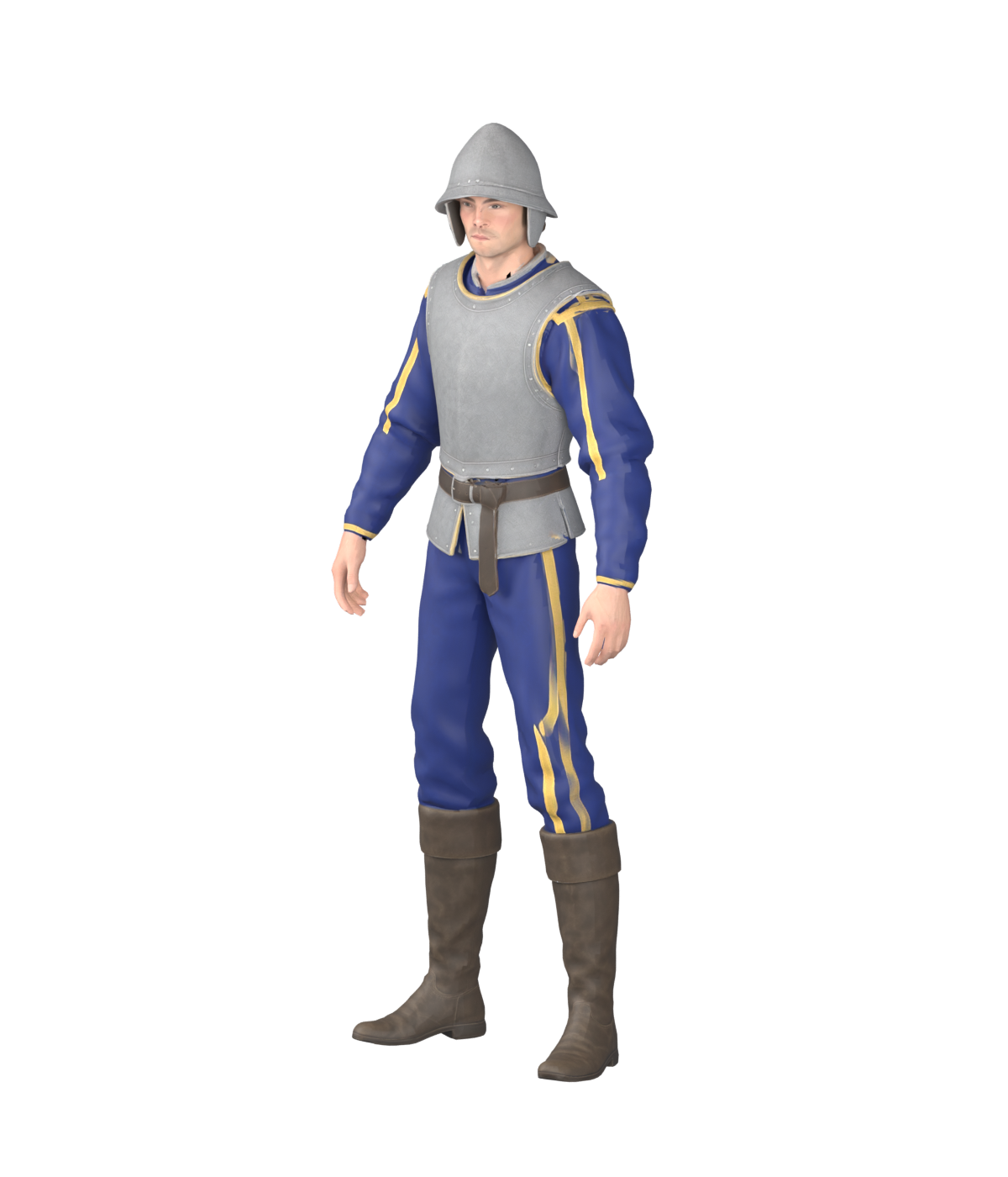 Matte preview before the original material was restored; not the selected metal appearance