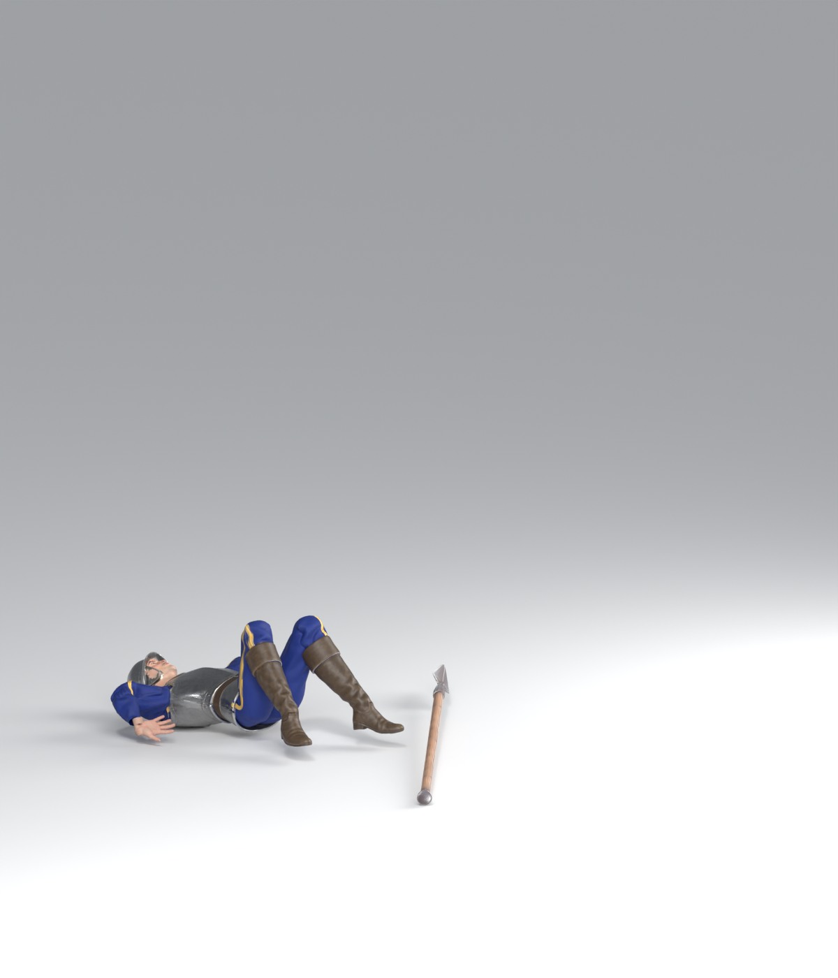 Revised landing, actual 1200 × 1400 Blender still; the gray floor helps inspect contact