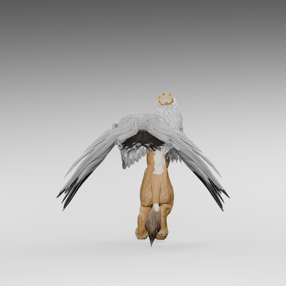 Rejected cap bake under rear fill lighting; the brown-black patch remains visible in this actual Blender render