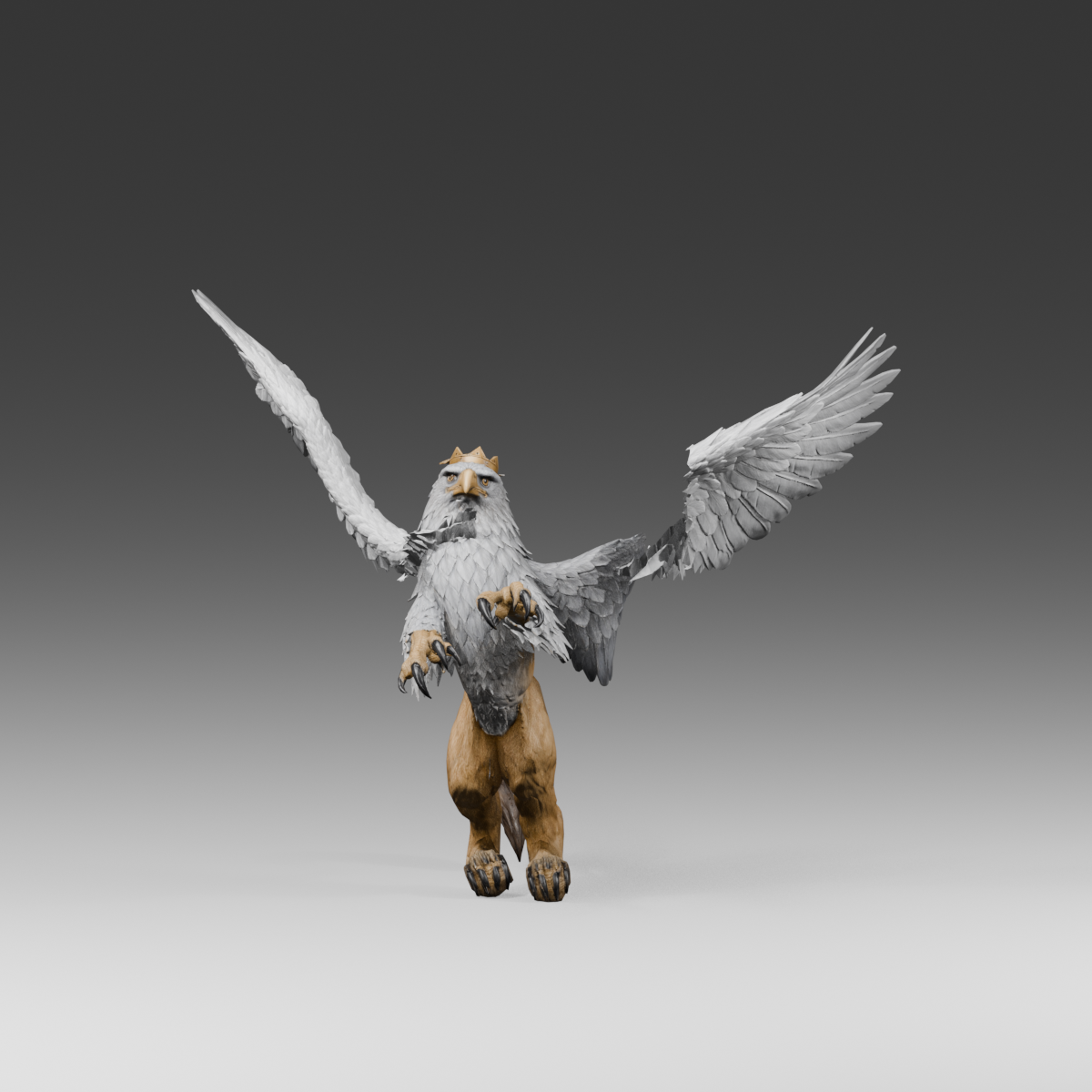 Rejected tighter extraction with cut wing roots, actual Blender still