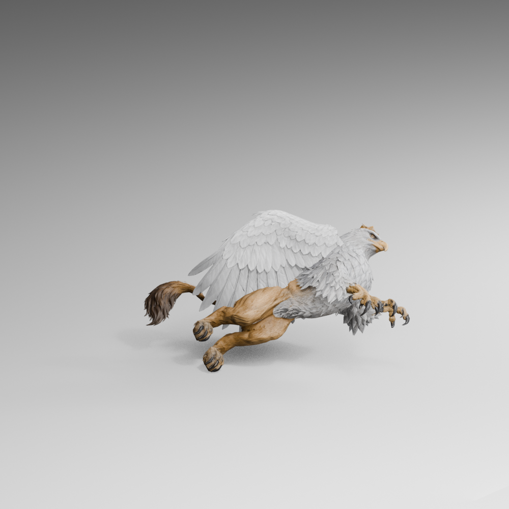 Sideways fall in the death draft, actual Blender still