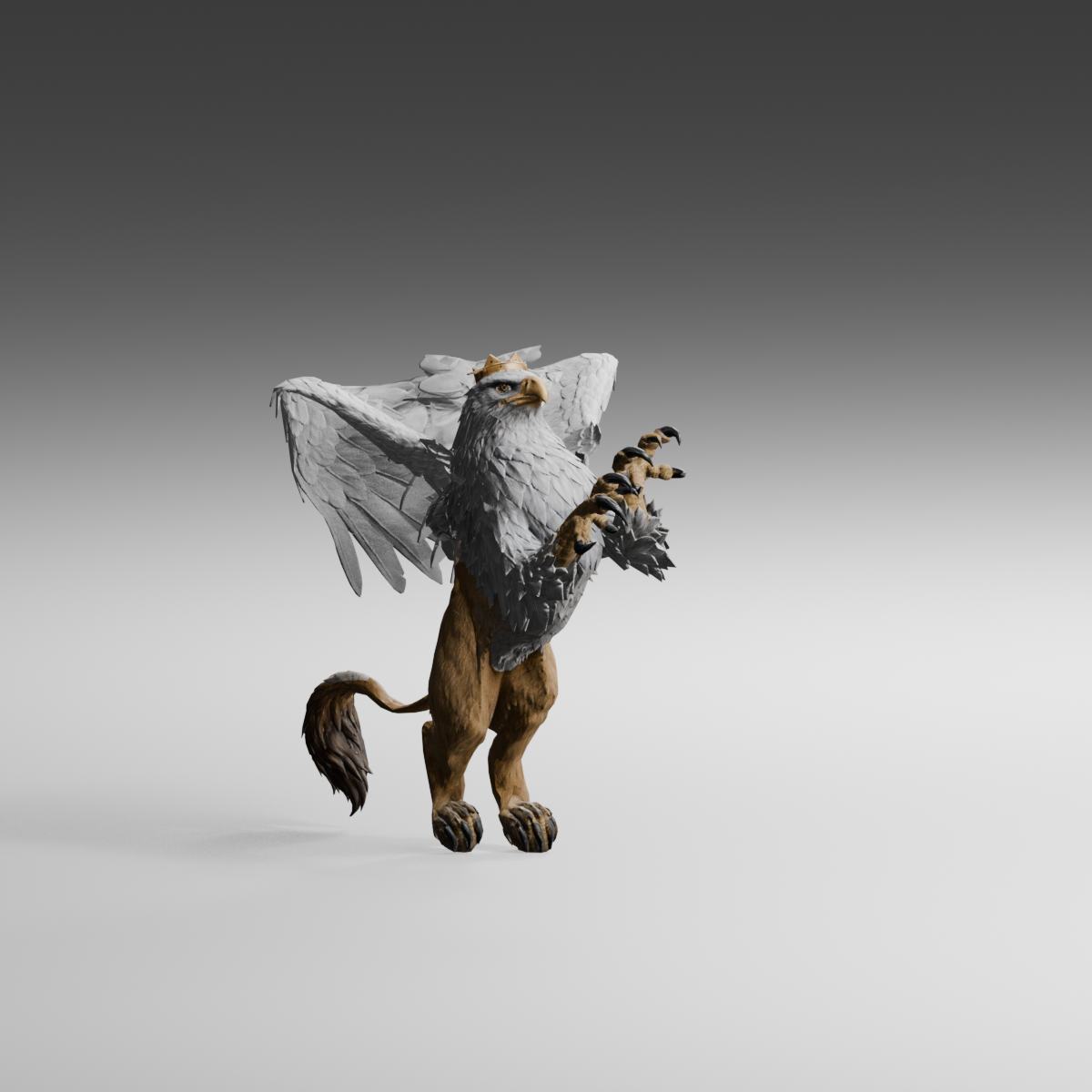 The same turn pose from the side