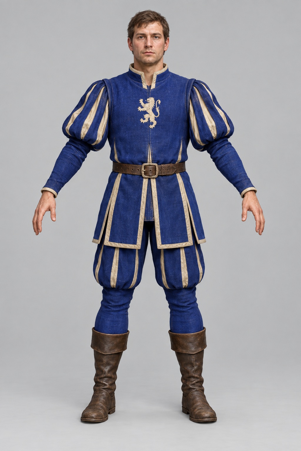 New image_gen Pikeman concept. The pike is assembled separately; finished game frames appear below