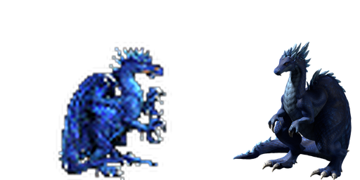 Native and Blender Azure Dragon loop samples