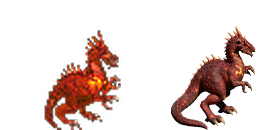 Native and Blender Chaos Dragon loop samples