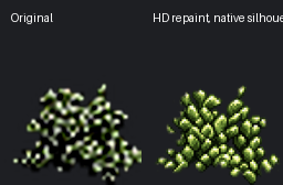 HD bush-cactus comparison