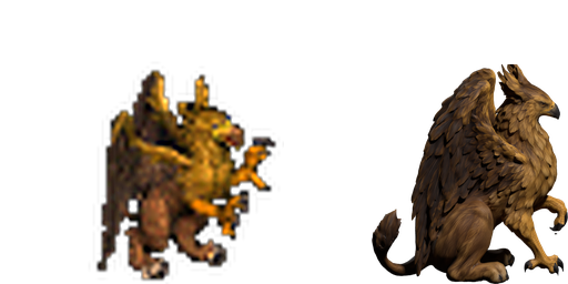 Native and Blender Griffin loop samples