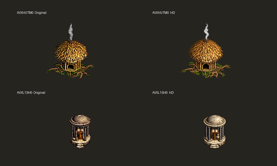 Witch Hut and Learning Stone