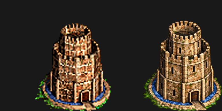Native and final Marletto Tower redraw