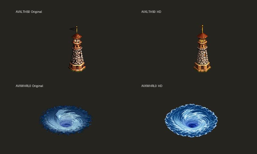 Lighthouse and whirlpool