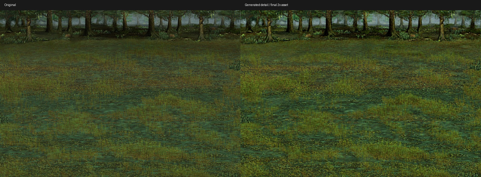 swamp trees