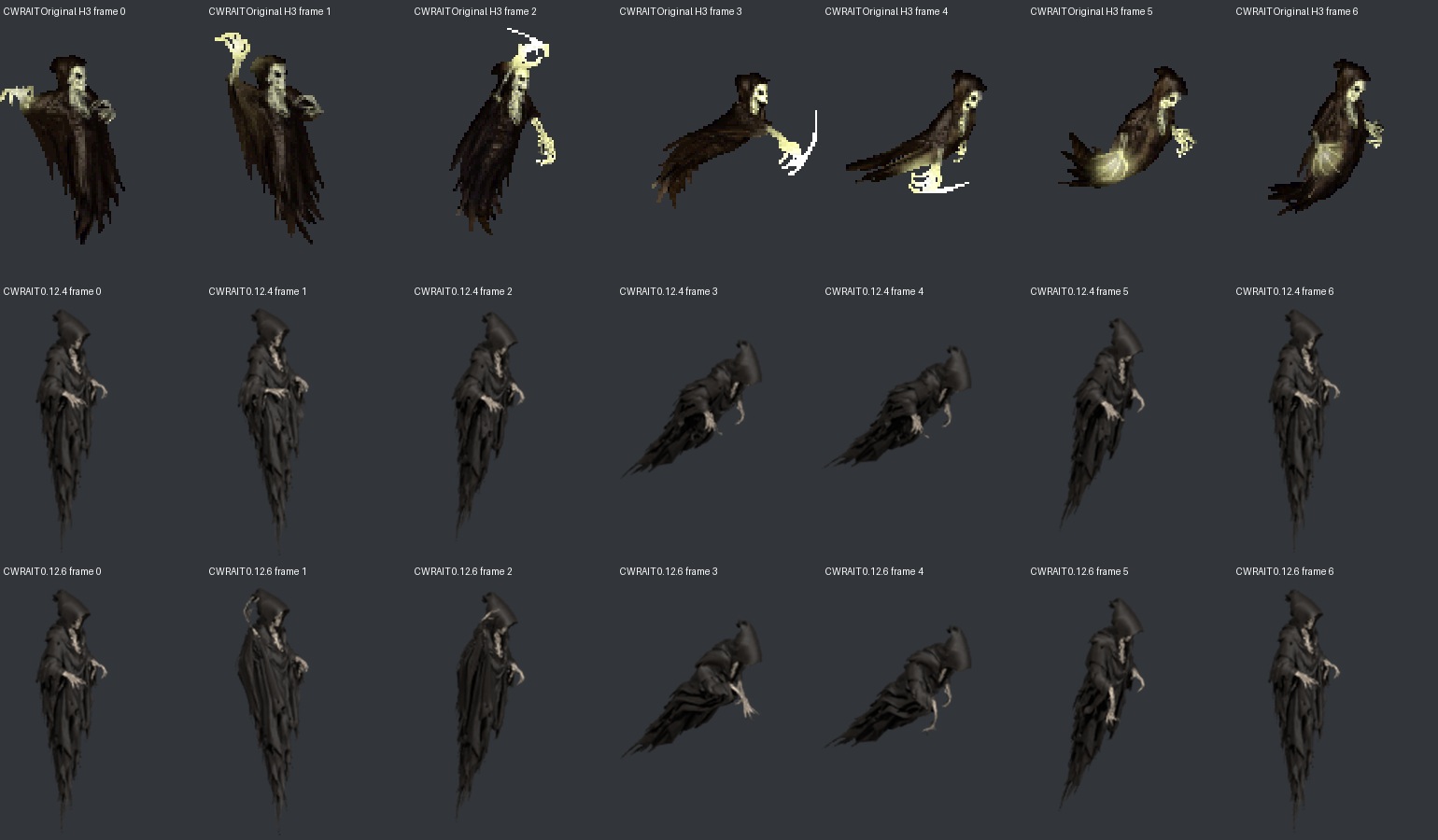 Wraith: original H3, old attack and 0.12.6