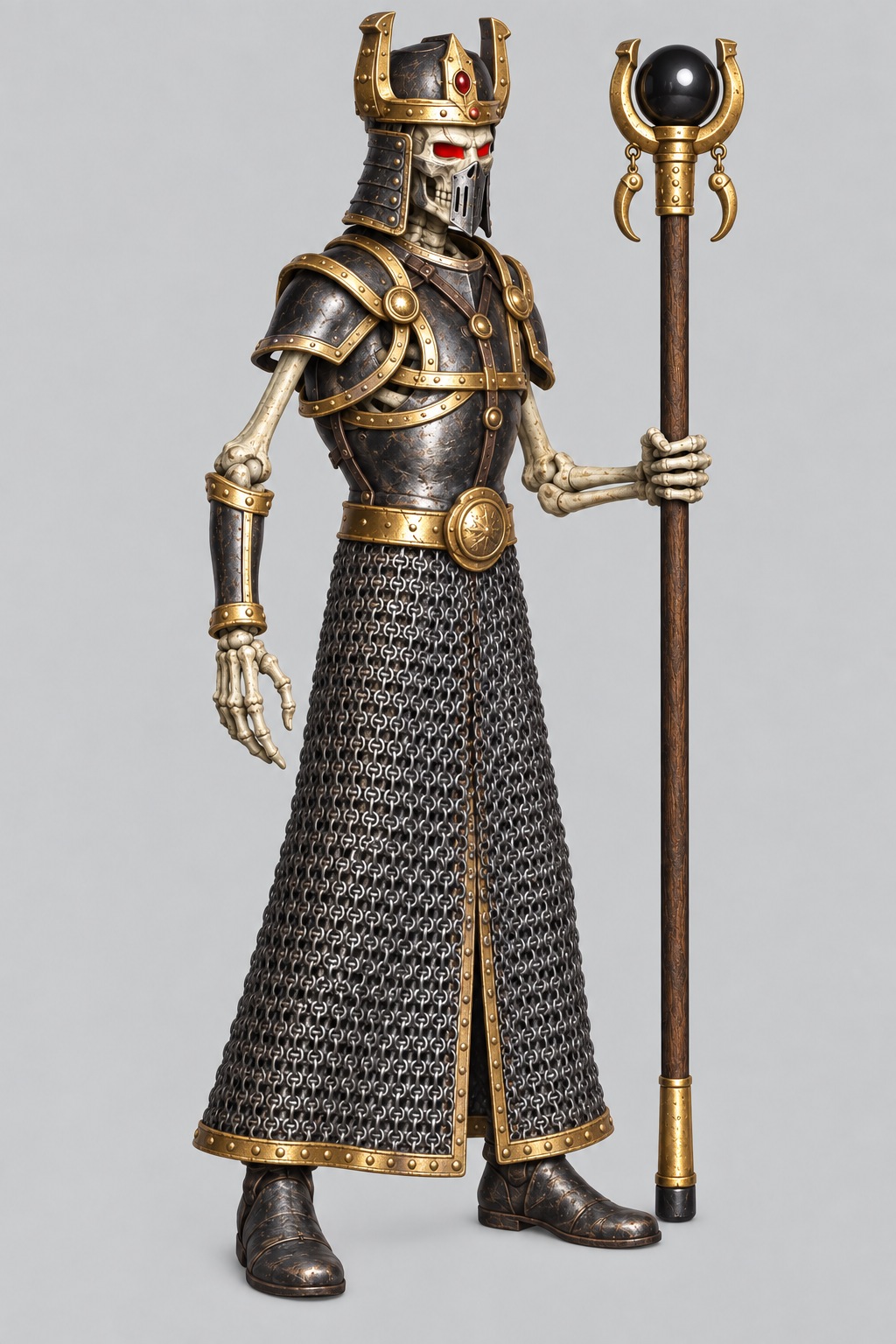 Power Lich concept used for mesh generation