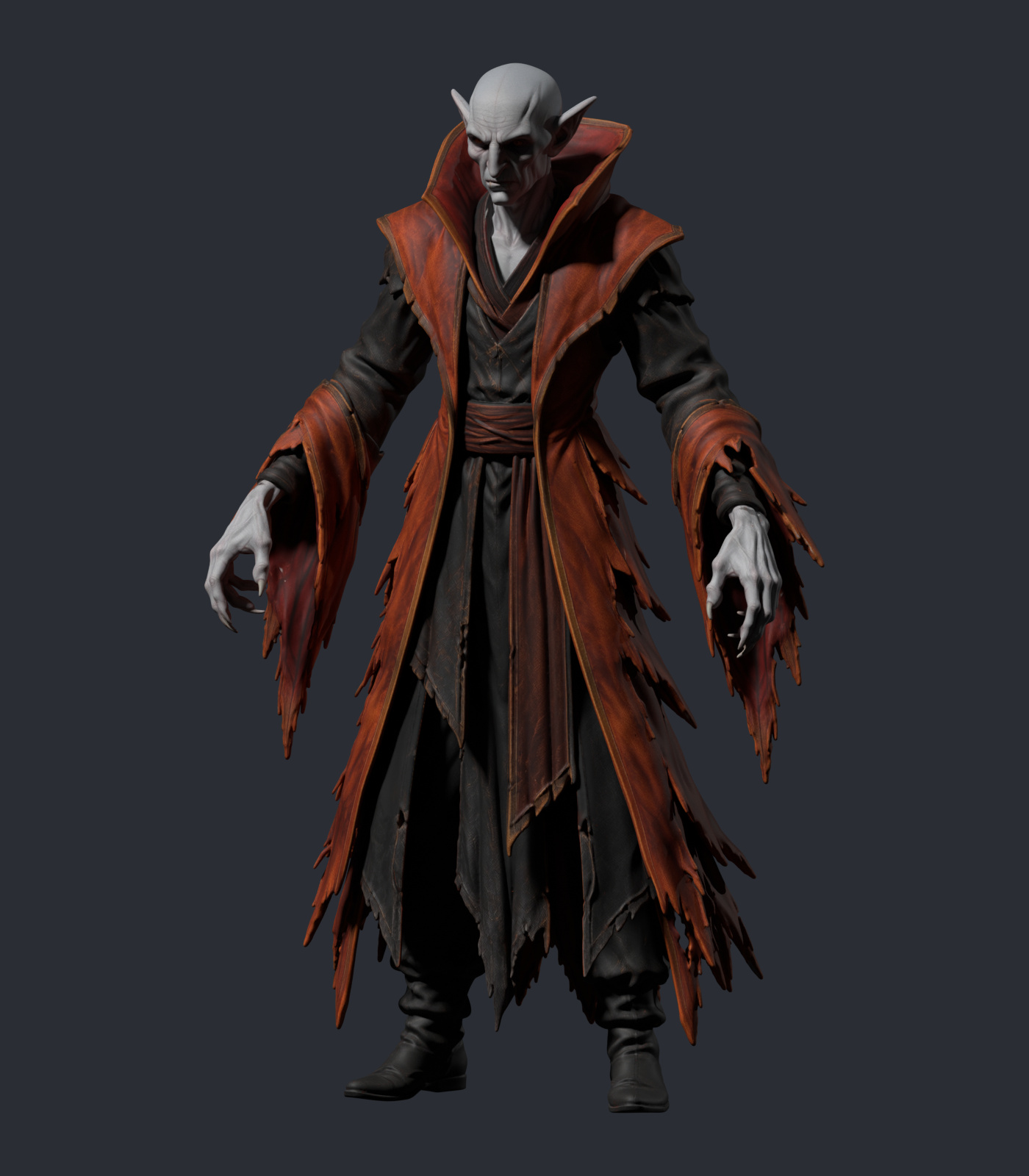New dense Lord model before animation binding