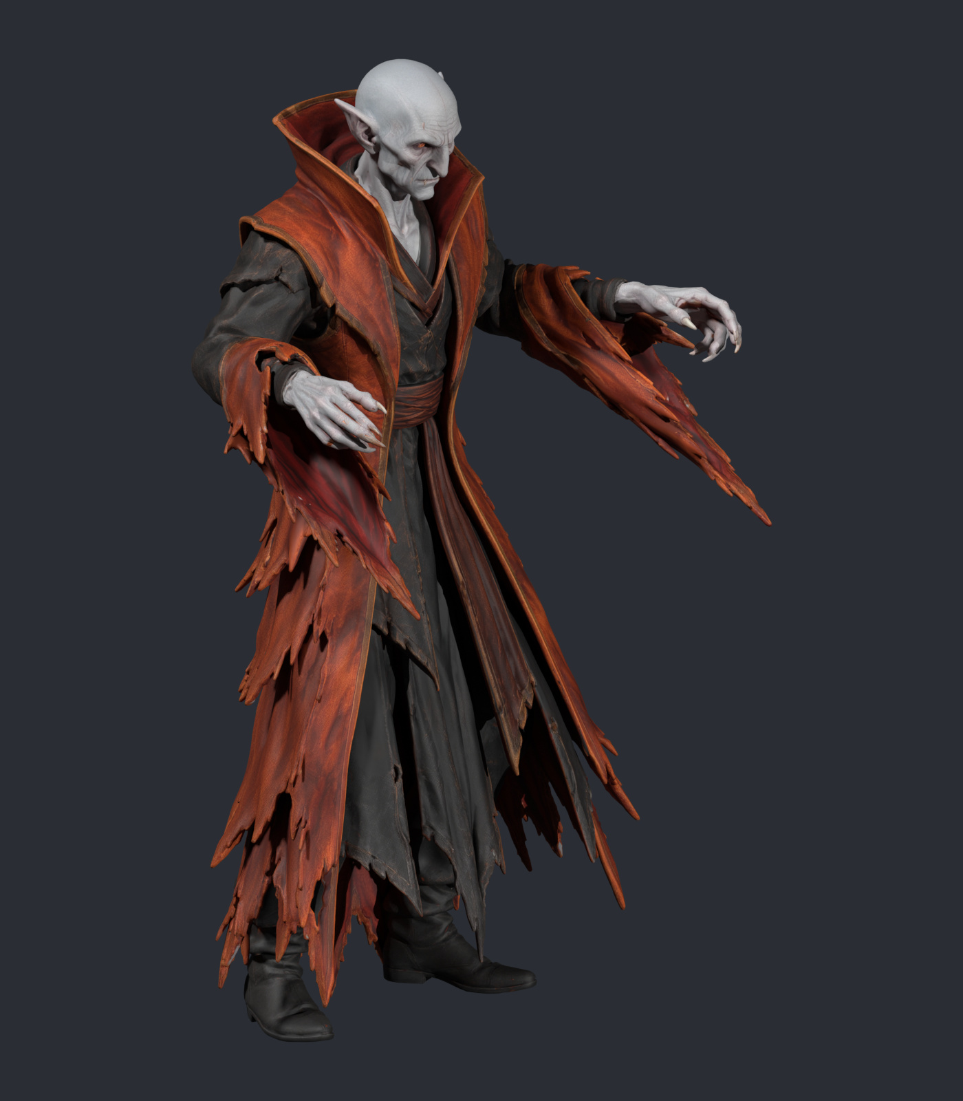 Final Vampire Lord holding render